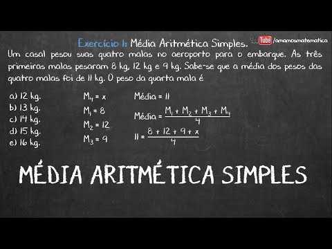 Média Aritmética Simples - FGV 2018 #1