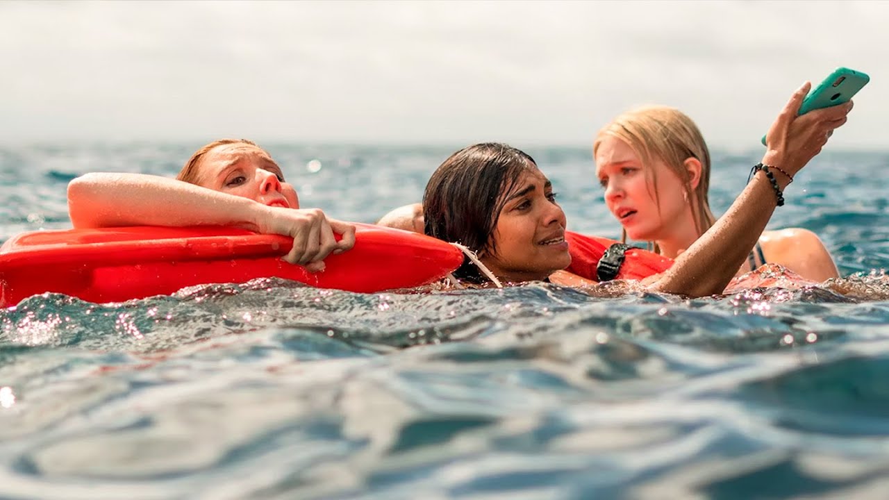 5 Garotas Ficam a Deriva No Oceano com Somente 1 Colete Salva-Vida e um Tubarão Devorandos Uma a Uma