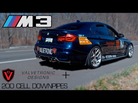 BMW F80 M3 Valvetronic Designs Catback + 200 Cell Downpipes