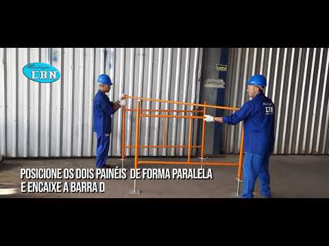 Montagem Segura do Andaime Tubular