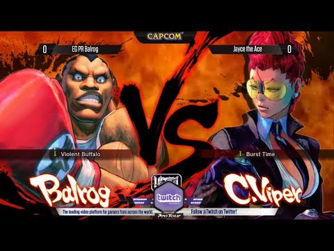 USFIV: EG PR Balrog vs Jayce the Ace - Capcom Pro Tour E3 Invitational