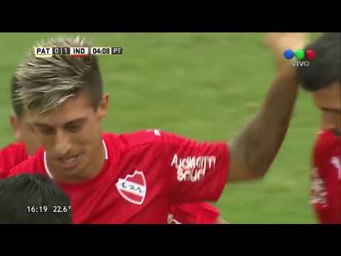 Gol de Emiliano Rigoni ante Patronato.