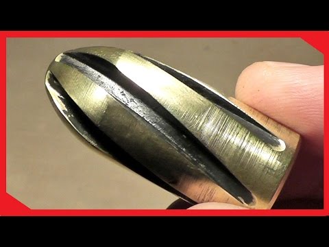 70 Cal. Custom Machined  Brass TURBINE Shotgun Slugs -  Tests