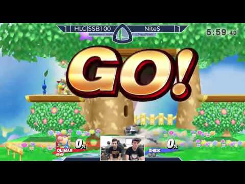 Sm4sh@Mines 41 - HLG|SSB100 (Olimar) Vs. Nite$ (Sheik) - Losers Semifinals