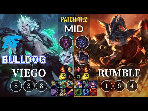 AF.A BuLLDoG Viego vs Rumble Mid - KR Patch 11.2