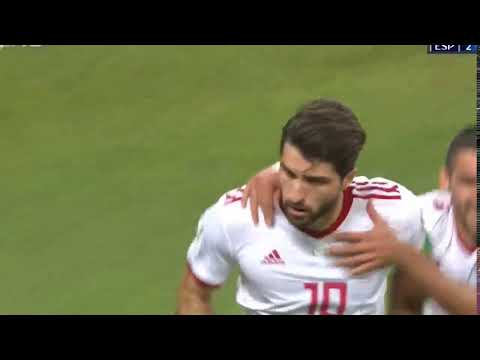 Karim Ansarifard Goal Iran vs portugal 1-1