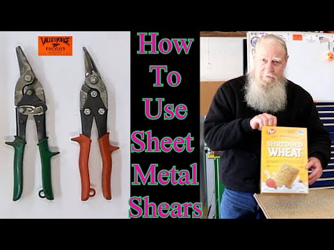 How To Use Sheet Metal Shears