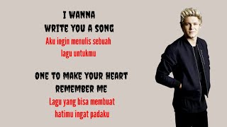 I Want To Write You A Song - One Direction ( Lirik dan Terjemahan )