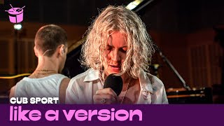 Cub Sport cover Billie Eilish 'when the party's over' for Like A Version