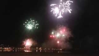 preview picture of video 'Fuegos Artificiales de Sada La Coruña 2 013'