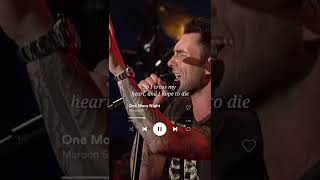 Download lagu maroon 5 - One more night mp3