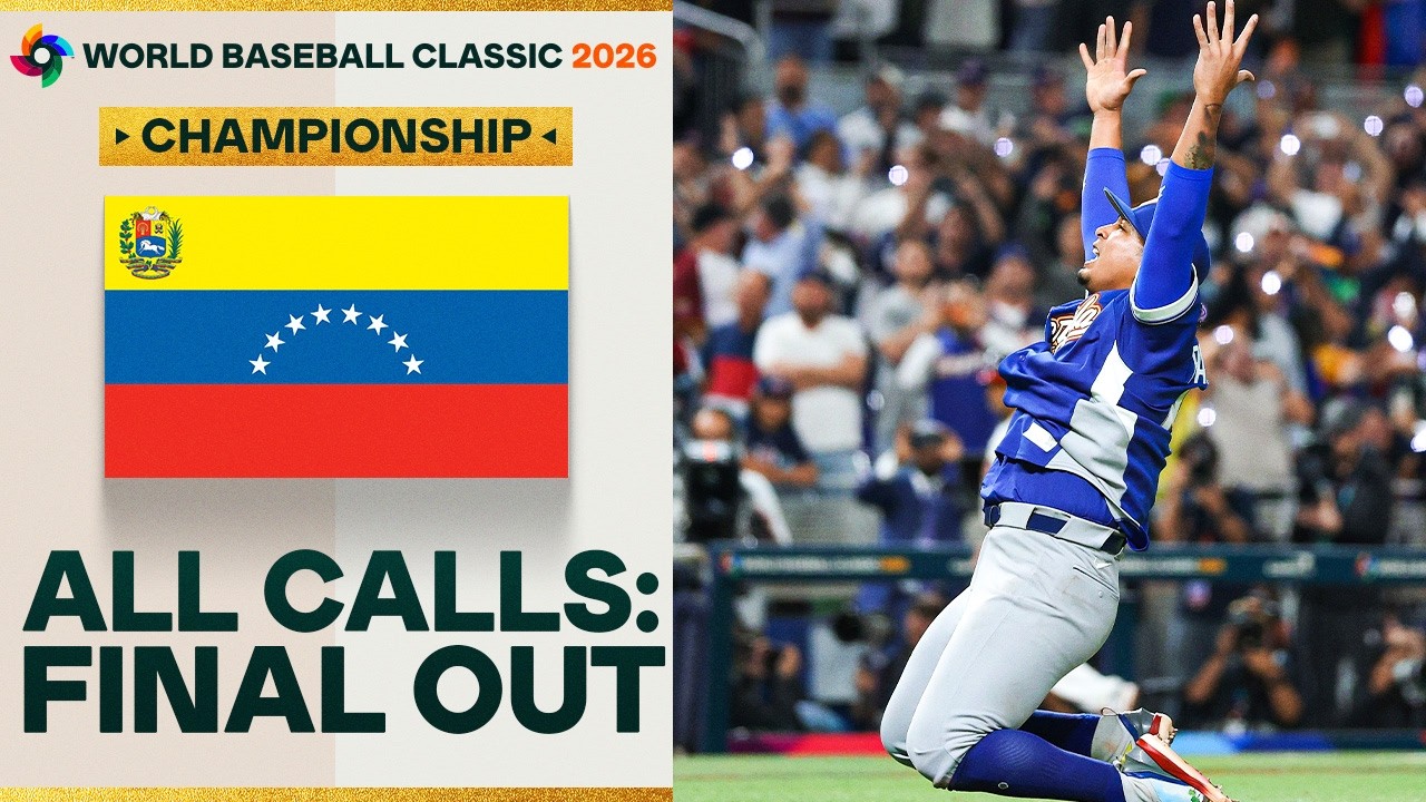 “VENEZUELA! THE BEST IN BASEBALL!” ALL CALLS of Venezuela’s World Baseball Classic championship! 🇻🇪