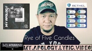 My Apology - FIVE CANDLES (music lyric video)