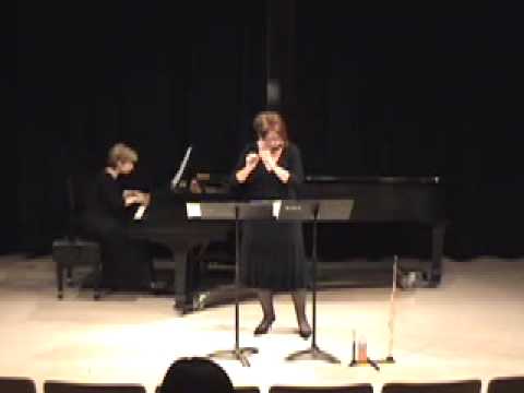 Matt Smith: Sonata No. 1 (Mvt. 1); Christine Beard, piccolo