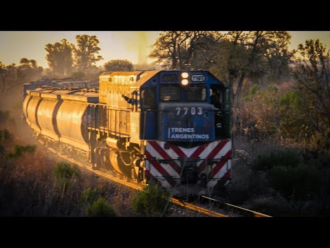 Tren 9016 - 9762 por San Justo, Santa Fe 