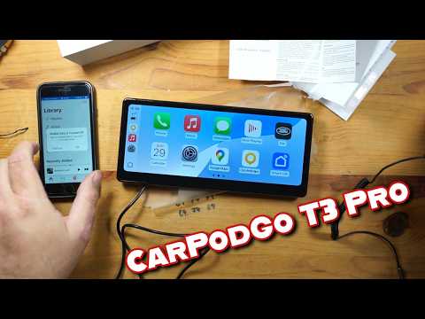 Easily add CarPlay / Android Auto to any Car - CarpodGo T3 Pro
