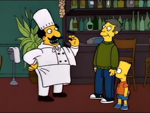 The Simpsons S05E19 - Freund oder Feind - Bart als urhässlicher Junge bei Luigi [Deutsch/German]