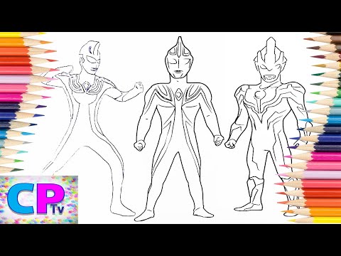 Ultraman Coloring Pages/Ultraman Ginga, Agul, Justice Coloring/Defqwop - Awakening [NCS Release]