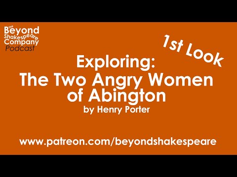1 The Two Angry Women of Abingdon (Beyond Shakespeare, webcam, 2021)