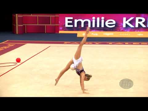 KRISTENSEN Emilie (DEN) - 2019 Rhythmic Worlds, Baku (AZE) - Qualifications Ball