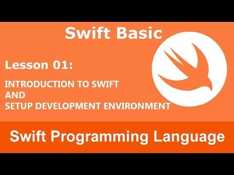 Swift Basic Lesson 1 - Introduction to Swift, Xcode 6 and Set up development environment