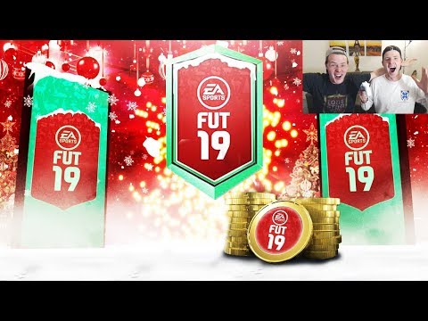 WE PACKED AN INSANE WALKOUT!! 😱- EPIC FUTMAS SBC PACKS! FIFA 19 PACK OPENING