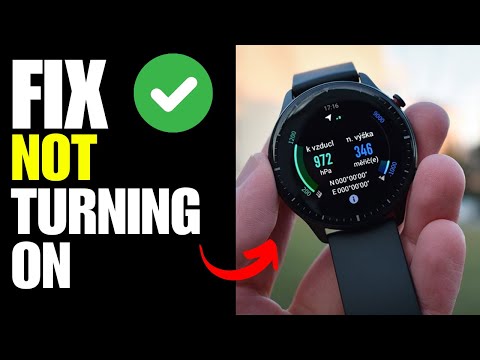 Amazfit GTR 2 Not Turning On/Boot  loop Issue - How To Fix