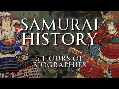 5 Hours of Samurai Biographies | Japanese History | Human Voiced, No Ads
