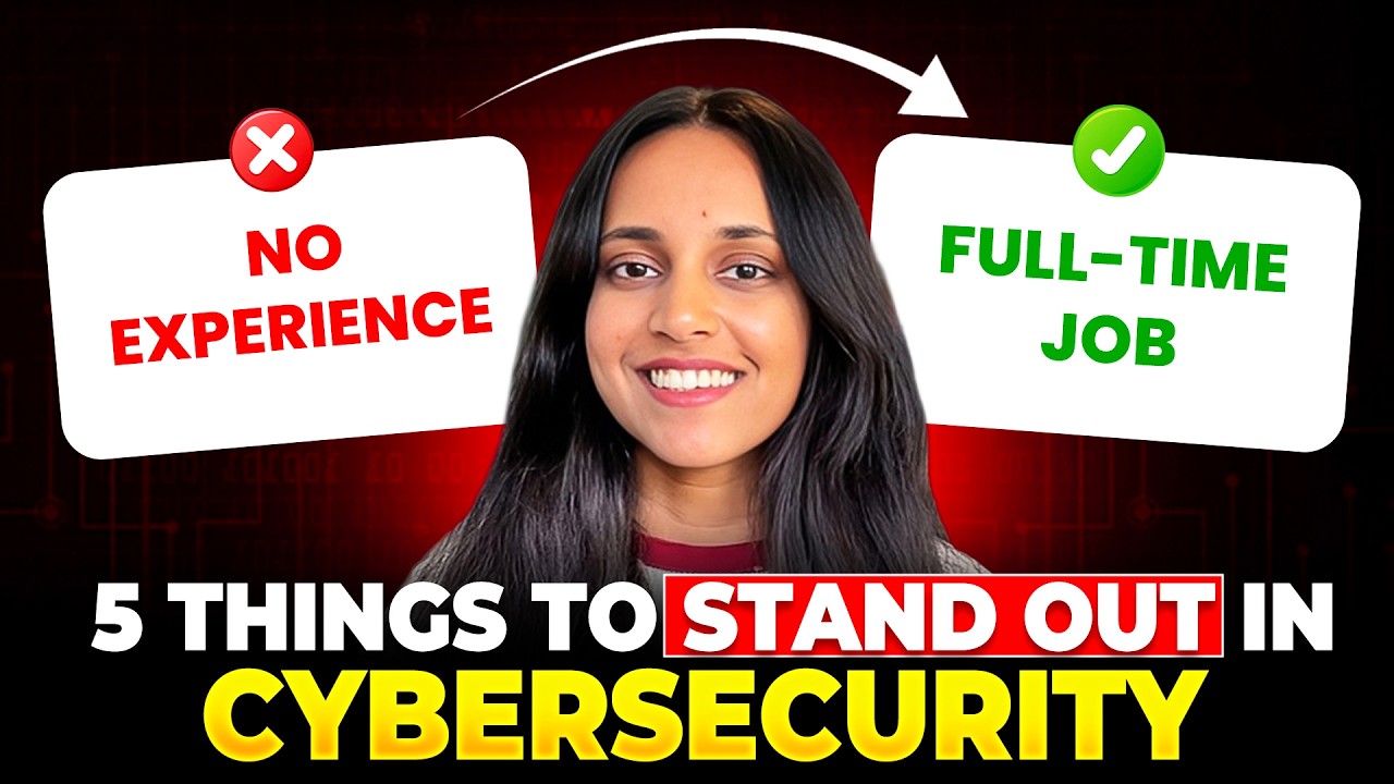 3 Things I’d Do at 21 to Start Cyber Security Career Faster 🚀