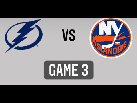 GAME 3!!! LIGHTNING VS ISLANDERS LIVE GAME 3 PLAYOFF PLAY-BY-PLAY COMMENTARY 6/17/21 - Sam Smith