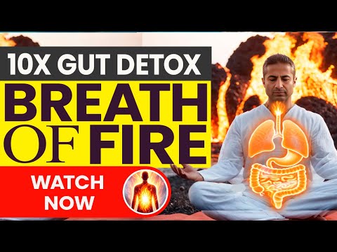 Kapalbhati Pranayama for better digestion, faster metabolism and detox | Advanced Breath of Fire