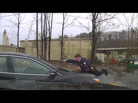 The Little Rock Police Department has released footage from an officer-involved shooting in which a 30-year-old man was killed which shows the officer on the hood of a car firing at least 15 times into the windshield. (March 8)