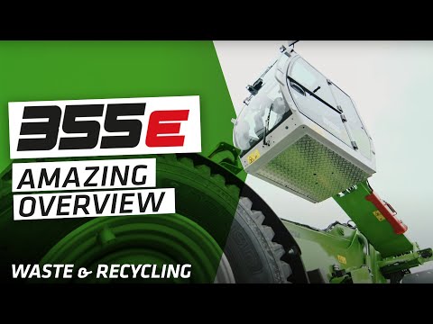 SENNEBOGEN 355 E - Amazing overview for the operator