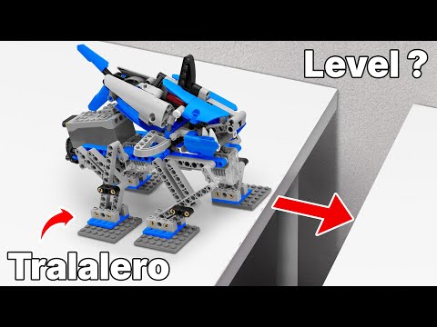 LEGO Walkers Italian Brainrot vs. 4 Obstacles | FM Lego Technic