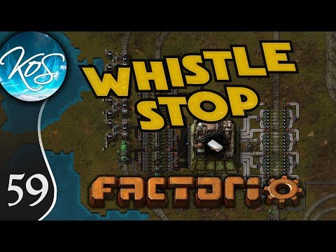 Whistle Stop Factorio Ep 59: RECYCLING TIME! - Mod Spotlight, Let's Play, Gameplay