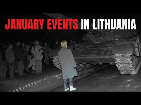 January Events - How Lithuanian people stood up to Russian tanks in 1991