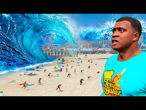 O MAIOR TSUNAMI DO GTA 5