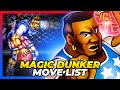 MAGIC DUNKER MOVE LIST Fight Fever Neo Geo