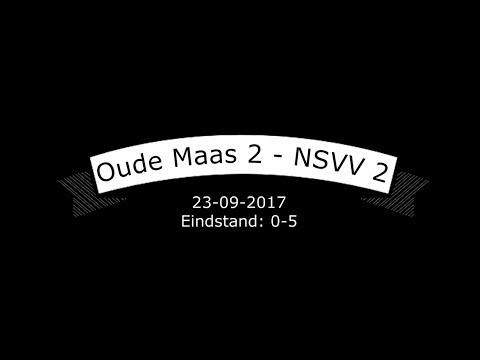 Oude Maas 2 - NSVV 2, 23-09-2017