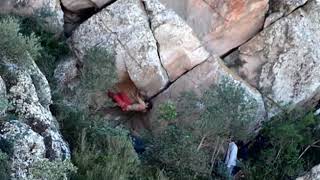 Video thumbnail of El Pollón, 8a. Vilafamés