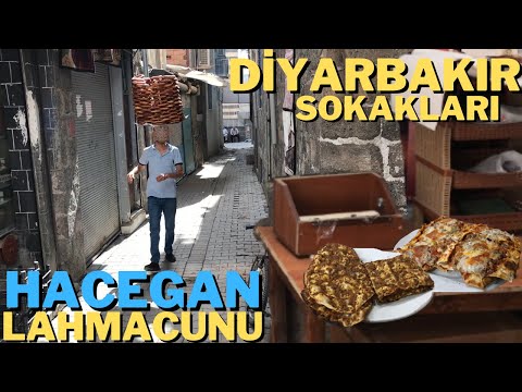 Diyarbakır Sur sokaklarında Hacegan Lahmacunu | Diyarbakır Sokak Lezzetleri