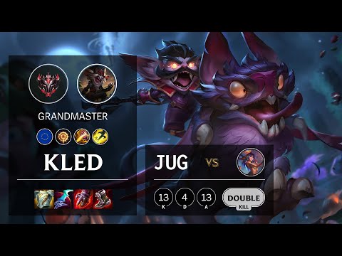 Kled Jungle vs Lillia - EUW Grandmaster Patch 10.23