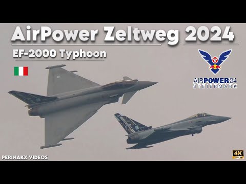 Eurofighter 2000 ▲ Italian Air Force 🇮🇹 ▲ AirPower Zeltweg 2024