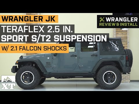 , title : 'Jeep Wrangler JK Teraflex 2.5" Sport S/T2 Suspension w/ Shocks (2007-2018 4 Door) Review & Install'