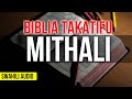BIBLIA TAKATIFU KITABU CHA MITHALI (SWAHILI AUDIO)
