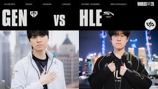 GENG vs HLE, ILS SONT EN DEMI FINALE ! (WORLDS 2025)