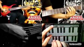 Stevie Wonder - Treat Myself (SLAP - bass cover) Remix