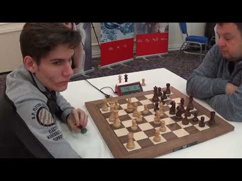 GM Luca Moroni - GM Daniel Fridman, Queen's gambit declained, Rapid chess, PART I
