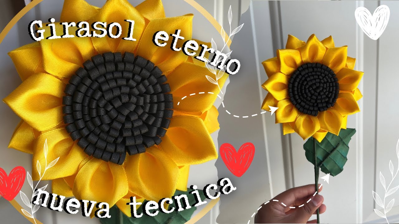 Eternal Sunflower NEW TECHNIQUE 🌻 | Step-by-step tutorial