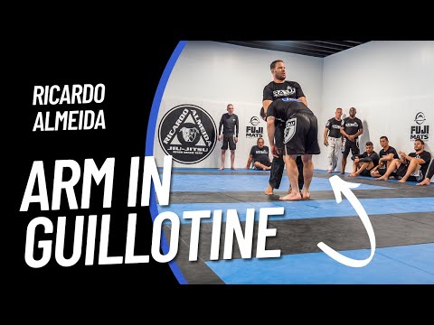 Arm in Guillotine Finishing Details || BJJ Tip